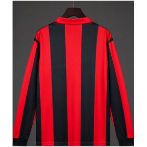 Mens Eintracht Frankfurt 1988/89 Home Retro Shirt – Long Sleeve