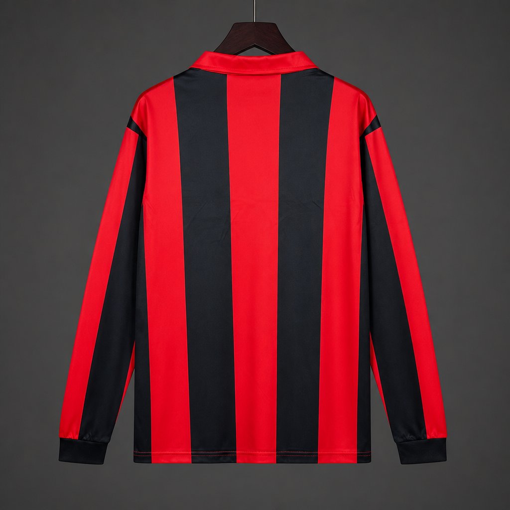 Mens Eintracht Frankfurt 1988/89 Home Retro Shirt – Long Sleeve Mens Eintracht Frankfurt 1988/89 Home Retro Shirt – Long Sleeve