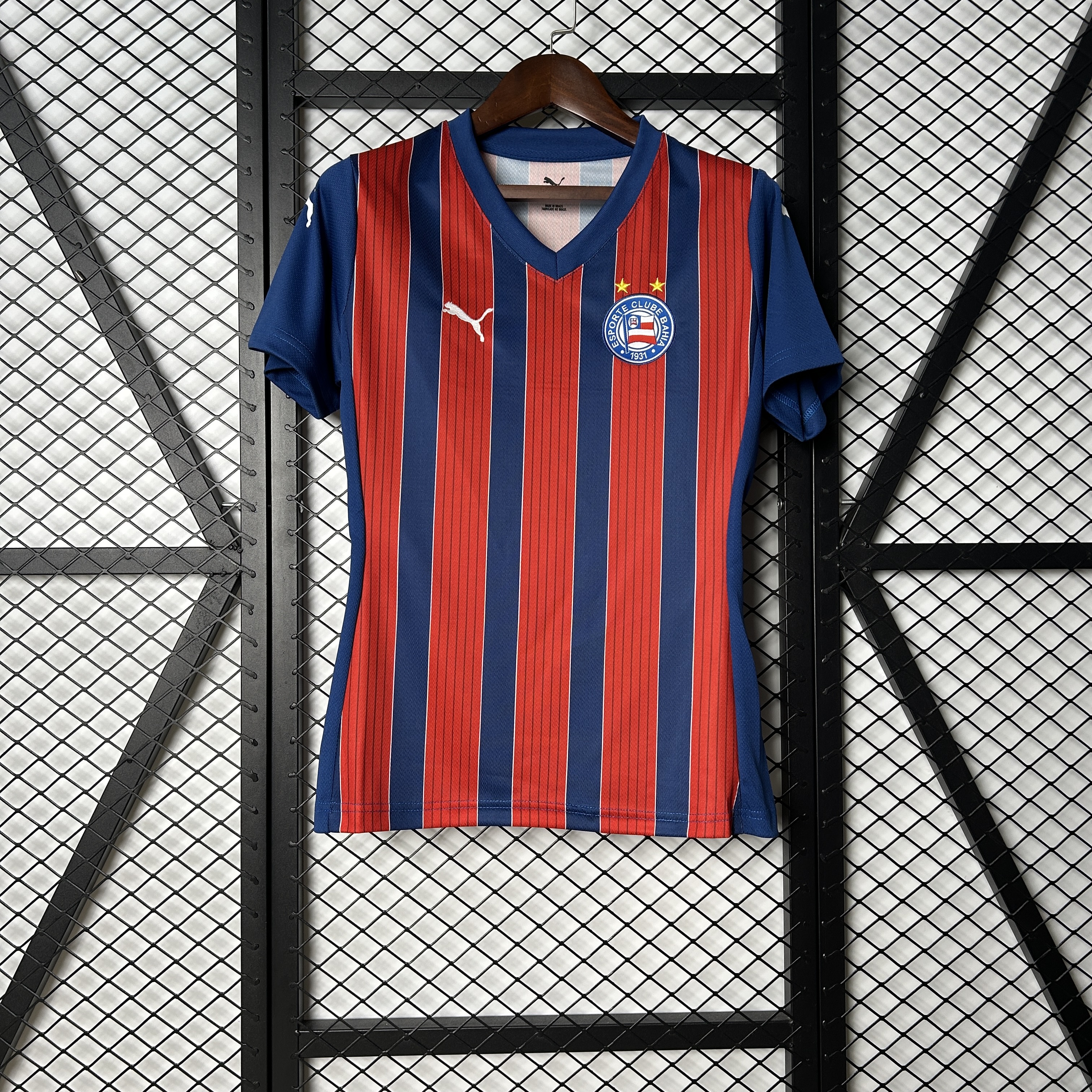 Womens Bahia Away Jersey 2025/26 Womens Bahia Away Jersey 2025/26 front view on display