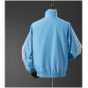 Mens Argentina Trench Coat Reversible Blue and Purple Windbreaker 2025 Mens Argentina Trench Coat Reversible Blue and Purple Windbreaker 2025 back view detail