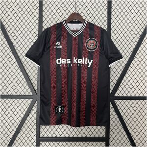 Mens Bohemian FC Home Jersey 2024/25 front view on display