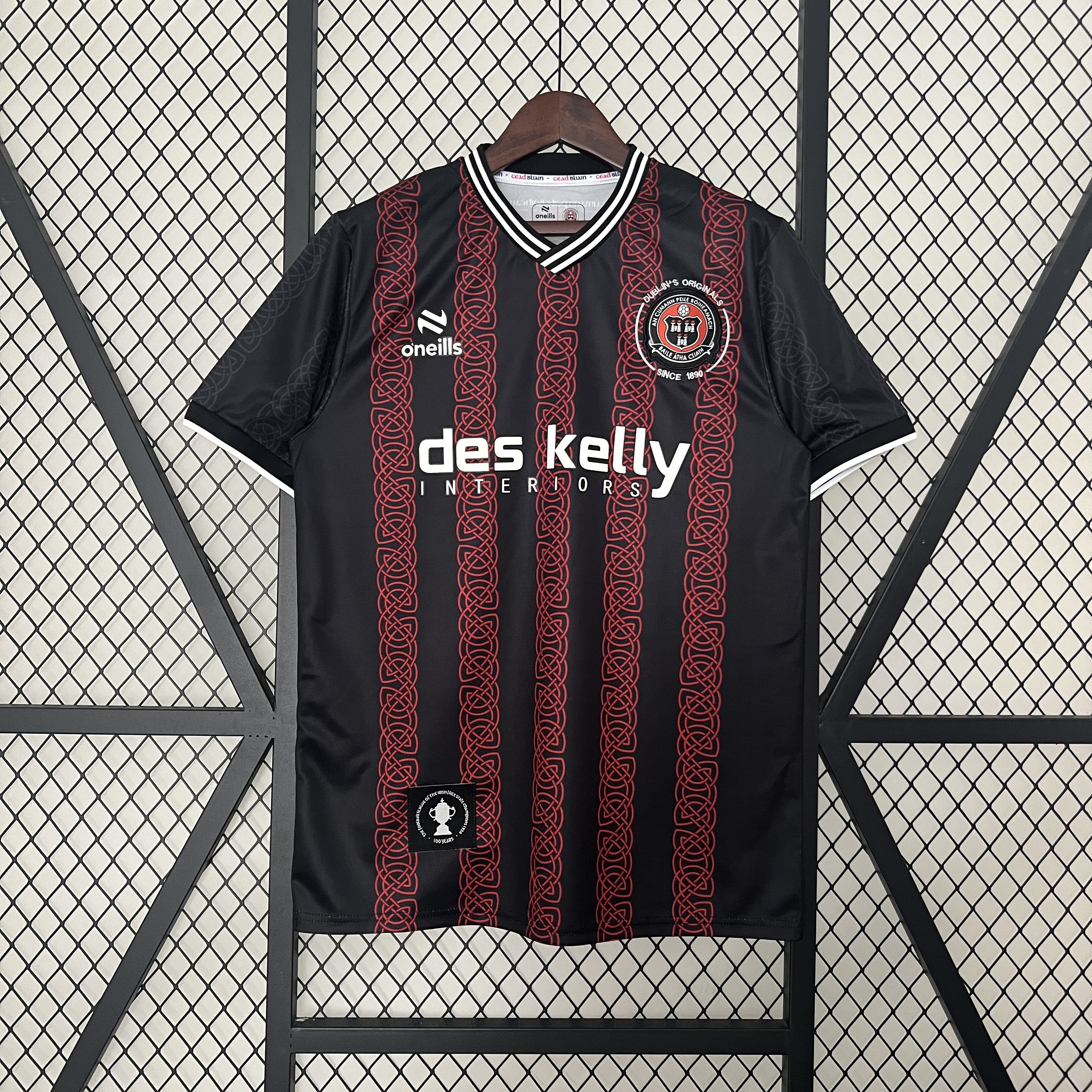 Mens Bohemian FC Home Jersey 2024/25 Mens Bohemian FC Home Jersey 2024/25 front view on display
