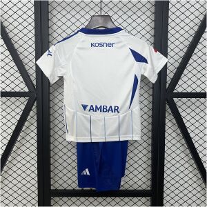Kids Real Zaragoza Home Kit 2024/25 back view detail