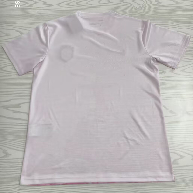 Mens Brazil Pink Jesus Edition Jersey 2025 Mens Brazil Pink Jesus Edition Jersey 2025 back view detail