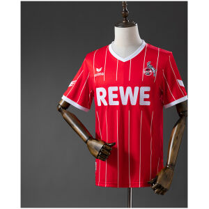 Mens FC Koln Retro Home Jersey 2017/18 Mens FC Koln Retro Home Jersey 2017/18 front view on display