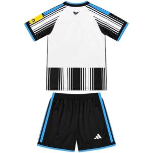 Kids Newcastle United Home Jersey Kit 2026/27 youth shirt and shorts back view