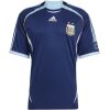 Mens World Cup Argentina Retro Away Jersey 2006 showing navy body and Teamgeist gold piping
