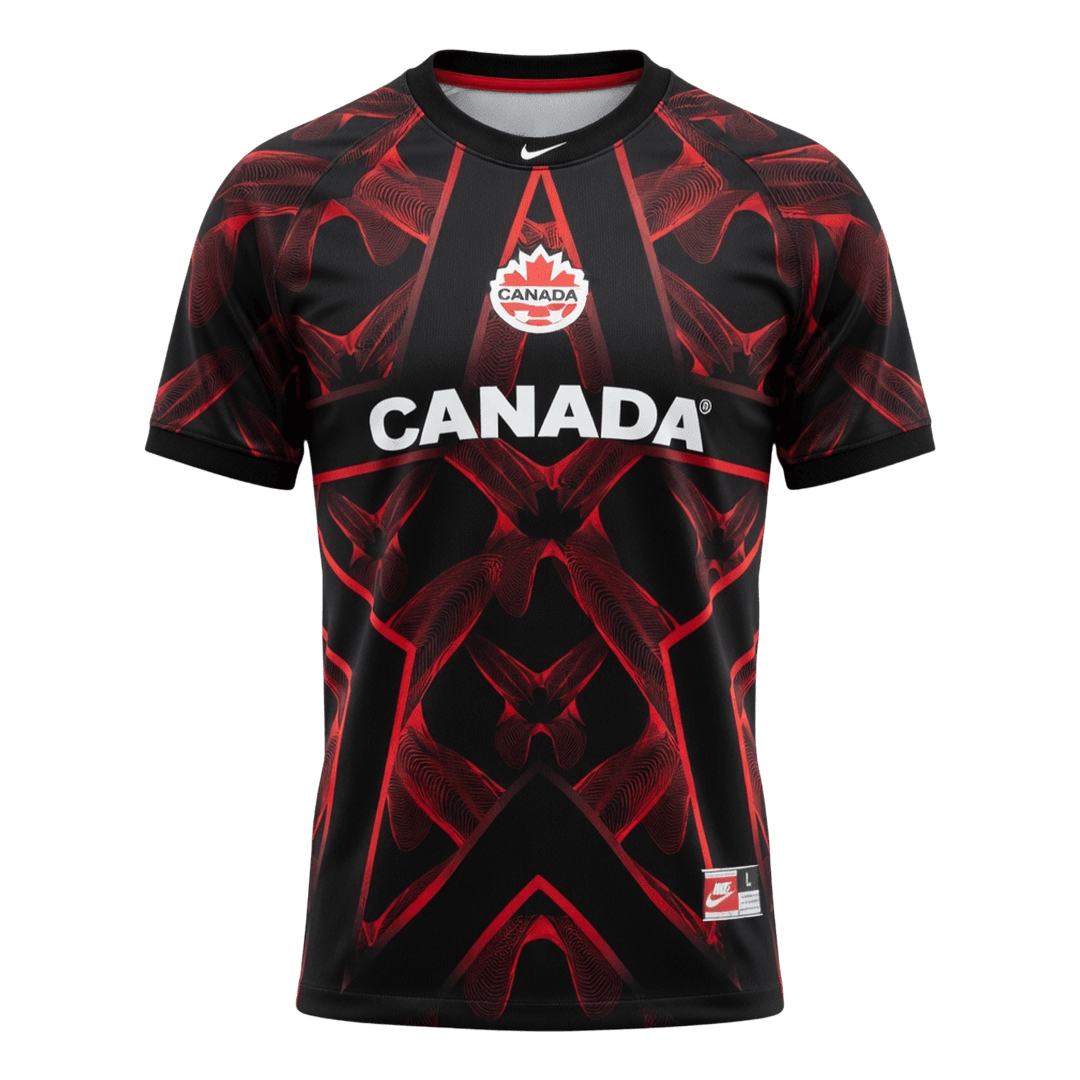 Mens Canada World Cup Goalkeeper Jersey 2026 Mens Canada World Cup Goalkeeper Jersey 2026 front view