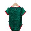 Baby Mexico World Cup Home Jersey 2026 Baby Mexico World Cup Home Jersey 2026 rear view showing authentic team styling
