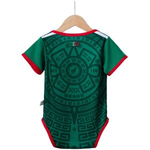 Baby Mexico World Cup Home Jersey 2026 rear view showing authentic team styling