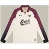 Mens Venezia Long Sleeve Away Jersey 2025/26 flat display showing cream body and long gradient sleeves