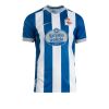 Mens Deportivo La Coruña Home Jersey 2026/27 blue and white striped shirt front view with club crest and Estrella Galicia sponsor