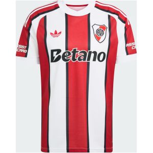 Mens River Plate Away Jersey 2026/27 front view in tricolor stripes