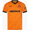Mens Wolverhampton Wanderers Home Jersey 2026/27 front view in Old Gold with heritage crest and Midnite sponsor