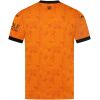 Mens Wolverhampton Wanderers Home Jersey 2026/27 Mens Wolverhampton Wanderers Home Jersey 2026/27 rear view showing ornate damask pattern and WW 150 nape logo