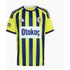 Mens Fenerbahçe SK Home Jersey 2026/27 yellow and navy striped shirt front view with Otokoç sponsor and club crest