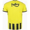 Mens Fenerbahçe SK Home Jersey 2026/27 Mens Fenerbahçe SK Home Jersey 2026/27 yellow shirt rear view showing halley sponsor and Atatürk neck signature