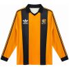 Mens Hull City Retro Long Sleeve Home Jersey 1981/82 front view flat lay