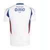 Mens Yokohama F.Marinos Away Jersey 2025/26 white shirt rear view showing blue NISSHIN OilliO sponsor