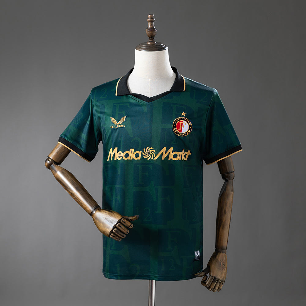 Mens Feyenoord Fourth Jersey 2025/26 Mens Feyenoord Fourth Jersey 2025/26 front view on mannequin