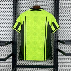 Mens Borussia Dortmund Retro Home Jersey 1996/97 rear view showing authentic team styling