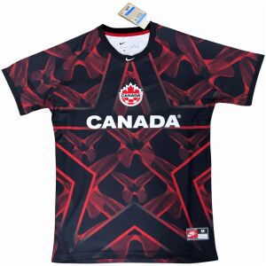 Mens Canada World Cup Goalkeeper Jersey 2026 rear view showing authentic team styling
