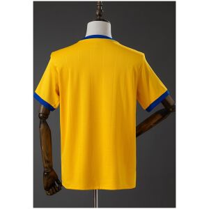 Mens Juventus Retro Away Jersey 2017/18 rear view showing authentic team styling