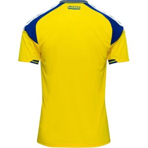 Mens Sweden World Cup Home Jersey 2026 rear view showing matching team styling