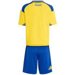 Kids Sweden World Cup Home Kit 2026 rear view of shirt and shorts