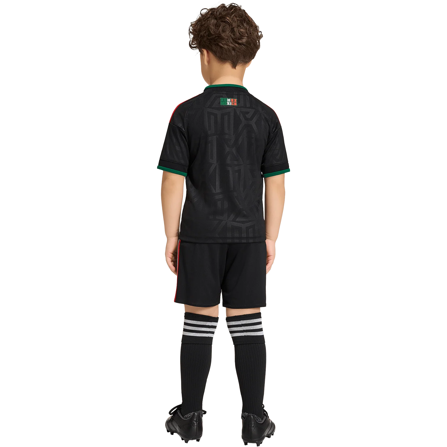 Kids World Cup Mexico Third Kit 2026 Kids World Cup Mexico Third Kit 2026 rear view of shirt and shorts
