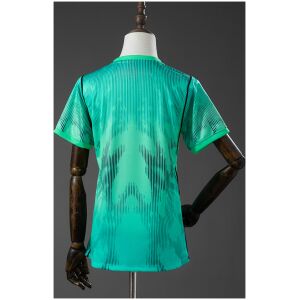 Womens Brazil Green Goalkeeper Jersey 2026 rear view showing authentic team styling