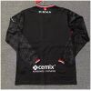 Mens Cruz Azul Long Sleeve Third Jersey 2025/26 rear view showing matching team styling