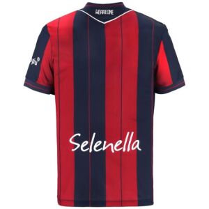 Mens Bologna FC Home Jersey 2025/26 rear view showing authentic team styling