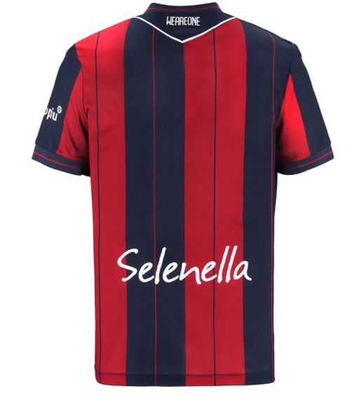 Mens Bologna FC Home Jersey 2025/26 Mens Bologna FC Home Jersey 2025/26 rear view showing authentic team styling