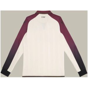 Mens Venezia Long Sleeve Away Jersey 2025/26 back view detail