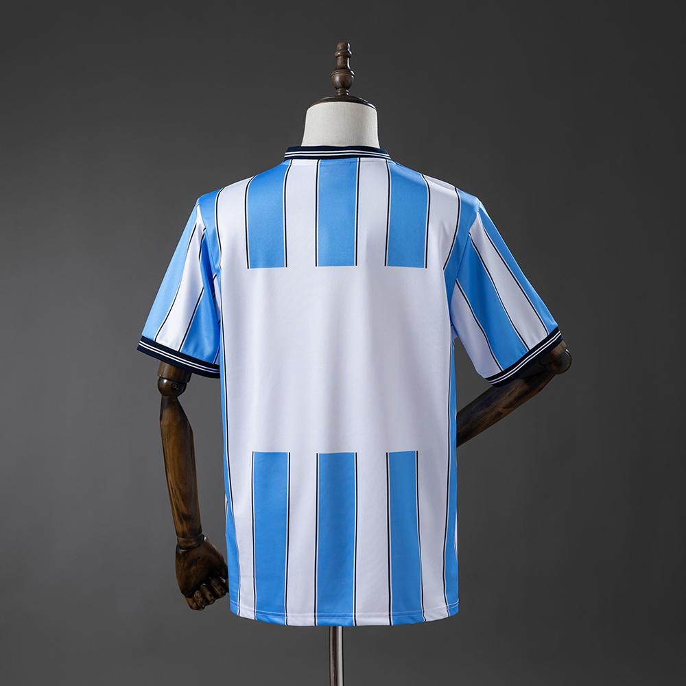 Mens Coventry City 25th Edition Retro Anniversary Home Jersey 2011/12 Mens Coventry City 25th Edition Retro Anniversary Home Jersey 2011/12 rear view showing authentic team styling