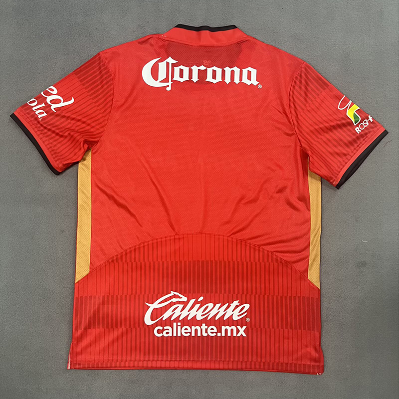 Mens Toluca Home Jersey 2025/26 Mens Toluca Home Jersey 2025/26 rear view showing authentic team styling