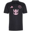 Mens Inter Miami Away Jersey 2026/27 front view in black with pink accents