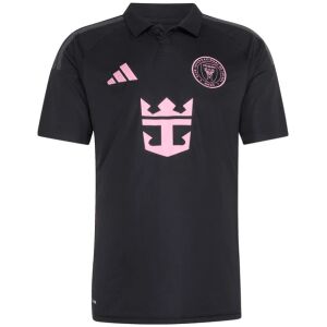 Mens Inter Miami Away Jersey 2026/27 front view in black with pink accents