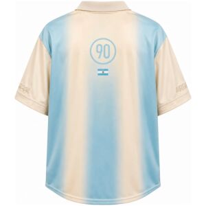 Mens Travis Scott Cactus Jack x Nike Camiseta Argentina Total 90 Retro Collaboration Jersey rear view showing authentic team styling