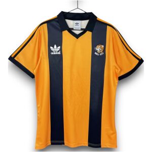 Mens Hull City Retro Home Jersey 1981/82 front view flat lay