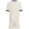 Kids Ajax Third Kit 2025/26 rear view of shirt and shorts