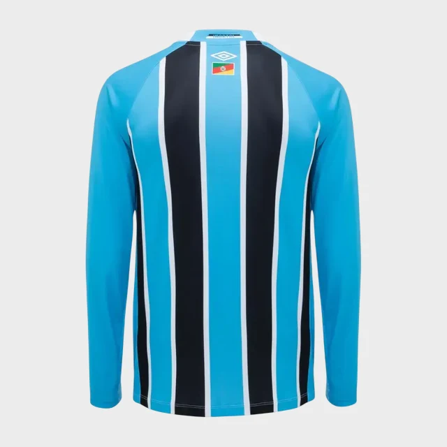 Mens Gremio Long Sleeve Home Jersey 2025/26 Mens Gremio Long Sleeve Home Jersey 2025/26 rear view showing matching team styling