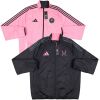 Mens Inter Miami Trench Coat Reversible Windbreaker 2025/26 Mens Inter Miami Trench Coat Reversible Windbreaker 2025/26 rear view showing matching team styling
