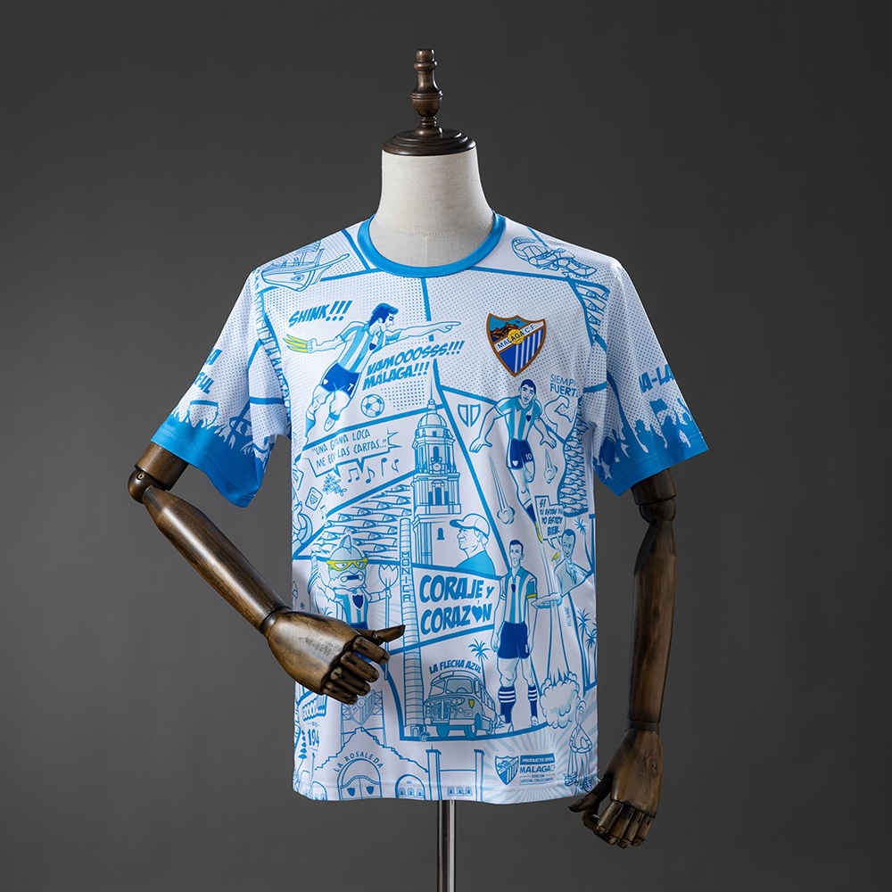 Mens Malaga Limited Collector’s Edition Jersey 2025/26 Mens Malaga Limited Collector’s Edition Jersey 2025/26 front view on mannequin
