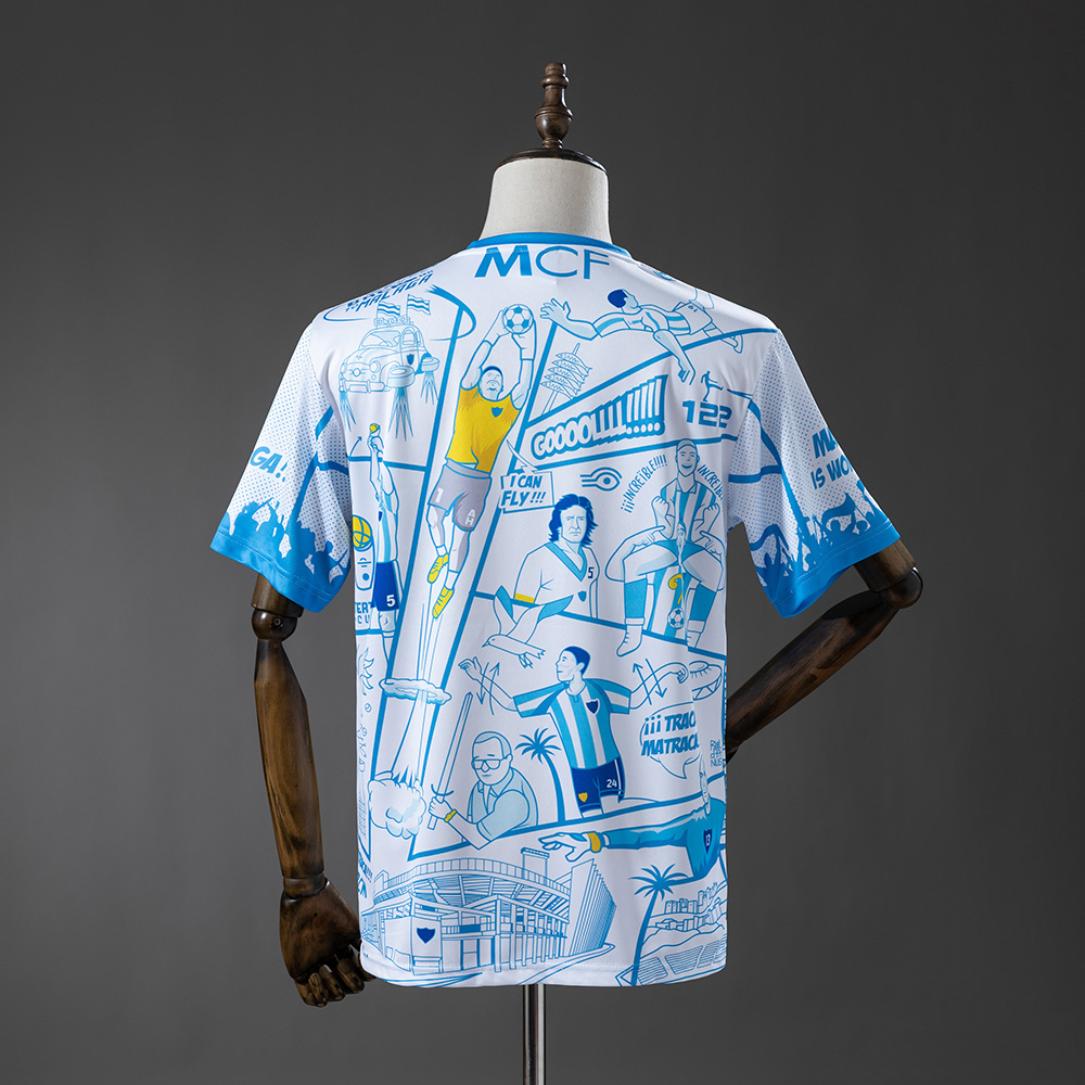Mens Malaga Limited Collector’s Edition Jersey 2025/26 Mens Malaga Limited Collector’s Edition Jersey 2025/26 rear view showing authentic team styling