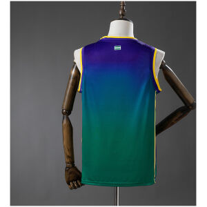 Mens Malaga Unicaja Baloncesto Home Jersey 2025/26 rear view showing authentic team styling