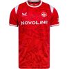 Mens Kaiserslautern Home Jersey 2026/27 red shirt front view with tonal devil graphic and crest
