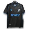 Mens Tenerife Away Jersey 2026/27 black shirt front view with electric blue piping and club crest