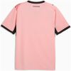 Mens Palermo Calcio Home Jersey 2026/27 Mens Palermo Calcio Home Jersey 2026/27 rear view showing solid pink back panel and PALERMO collar print